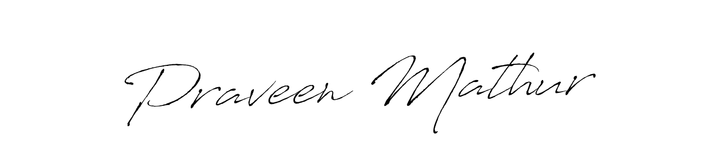 The best way (Antro_Vectra) to make a short signature is to pick only two or three words in your name. The name Praveen Mathur include a total of six letters. For converting this name. Praveen Mathur signature style 6 images and pictures png