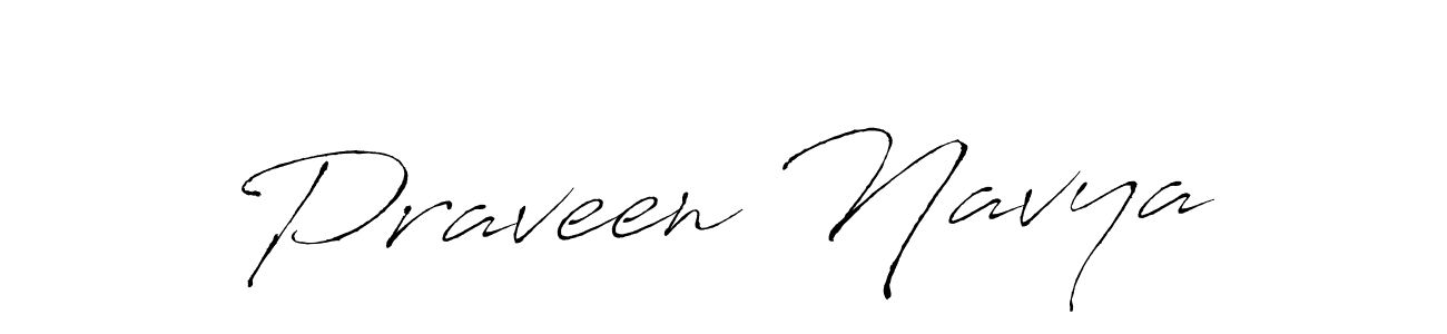 It looks lik you need a new signature style for name Praveen Navya. Design unique handwritten (Antro_Vectra) signature with our free signature maker in just a few clicks. Praveen Navya signature style 6 images and pictures png