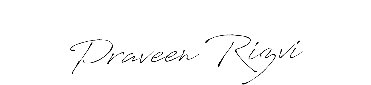 Make a beautiful signature design for name Praveen Rizvi. Use this online signature maker to create a handwritten signature for free. Praveen Rizvi signature style 6 images and pictures png