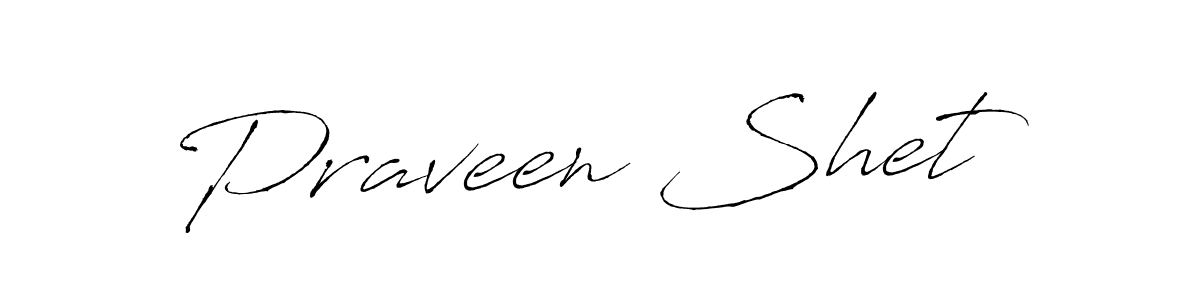 How to make Praveen Shet signature? Antro_Vectra is a professional autograph style. Create handwritten signature for Praveen Shet name. Praveen Shet signature style 6 images and pictures png