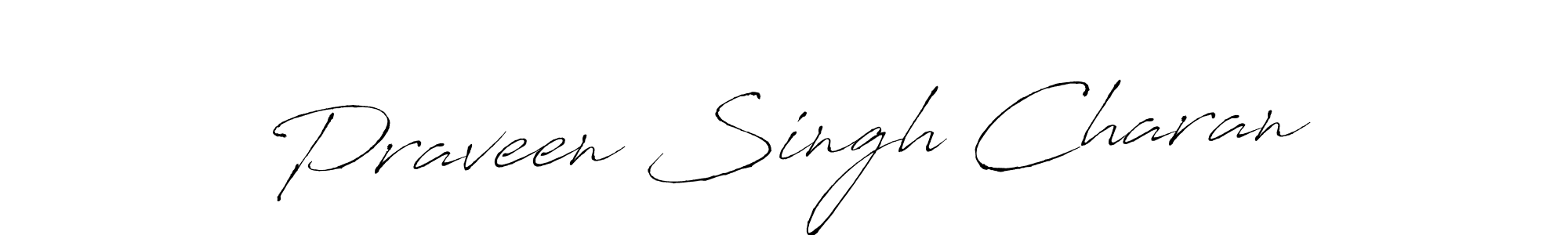 Antro_Vectra is a professional signature style that is perfect for those who want to add a touch of class to their signature. It is also a great choice for those who want to make their signature more unique. Get Praveen Singh Charan name to fancy signature for free. Praveen Singh Charan signature style 6 images and pictures png