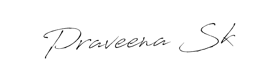 Praveena Sk stylish signature style. Best Handwritten Sign (Antro_Vectra) for my name. Handwritten Signature Collection Ideas for my name Praveena Sk. Praveena Sk signature style 6 images and pictures png