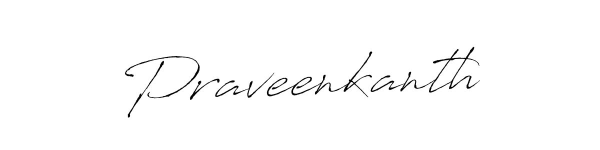 Design your own signature with our free online signature maker. With this signature software, you can create a handwritten (Antro_Vectra) signature for name Praveenkanth. Praveenkanth signature style 6 images and pictures png