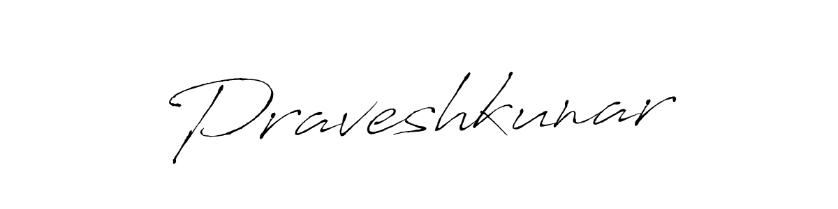 Use a signature maker to create a handwritten signature online. With this signature software, you can design (Antro_Vectra) your own signature for name Praveshkunar. Praveshkunar signature style 6 images and pictures png