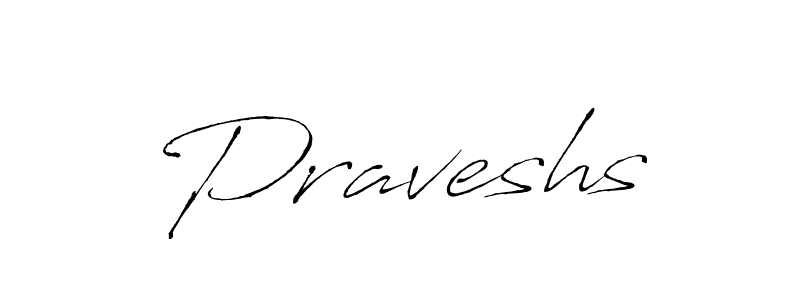Make a beautiful signature design for name Praveshs. Use this online signature maker to create a handwritten signature for free. Praveshs signature style 6 images and pictures png
