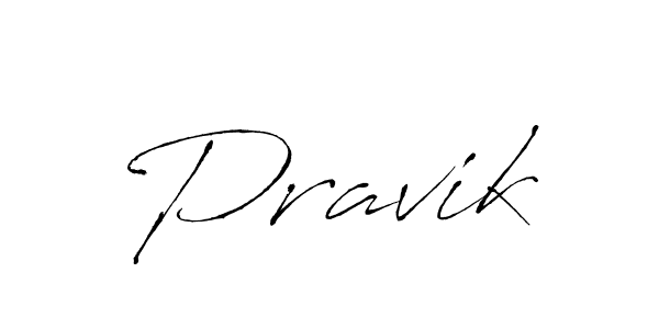 Create a beautiful signature design for name Pravik. With this signature (Antro_Vectra) fonts, you can make a handwritten signature for free. Pravik signature style 6 images and pictures png