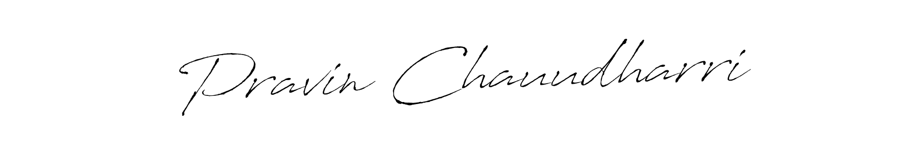 Antro_Vectra is a professional signature style that is perfect for those who want to add a touch of class to their signature. It is also a great choice for those who want to make their signature more unique. Get Pravin Chauudharri name to fancy signature for free. Pravin Chauudharri signature style 6 images and pictures png