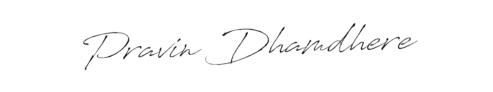 Similarly Antro_Vectra is the best handwritten signature design. Signature creator online .You can use it as an online autograph creator for name Pravin Dhamdhere. Pravin Dhamdhere signature style 6 images and pictures png