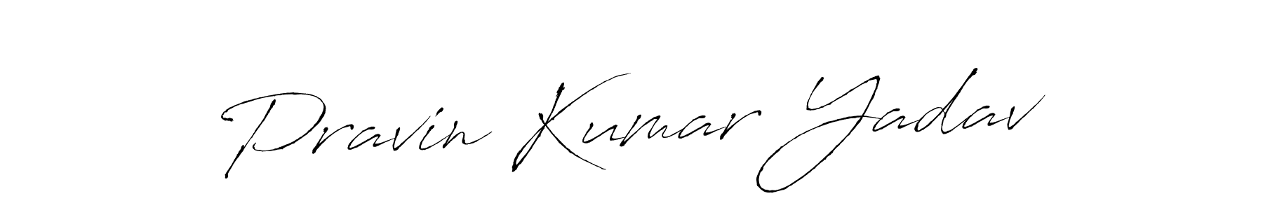 Use a signature maker to create a handwritten signature online. With this signature software, you can design (Antro_Vectra) your own signature for name Pravin Kumar Yadav. Pravin Kumar Yadav signature style 6 images and pictures png