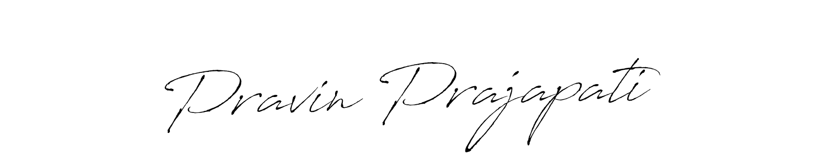 Use a signature maker to create a handwritten signature online. With this signature software, you can design (Antro_Vectra) your own signature for name Pravin Prajapati. Pravin Prajapati signature style 6 images and pictures png