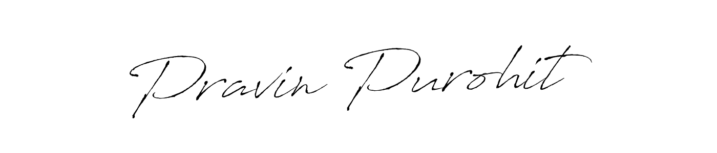 Antro_Vectra is a professional signature style that is perfect for those who want to add a touch of class to their signature. It is also a great choice for those who want to make their signature more unique. Get Pravin Purohit name to fancy signature for free. Pravin Purohit signature style 6 images and pictures png