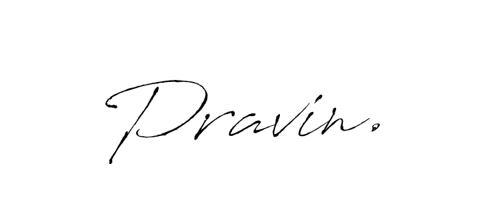 Use a signature maker to create a handwritten signature online. With this signature software, you can design (Antro_Vectra) your own signature for name Pravin.. Pravin. signature style 6 images and pictures png