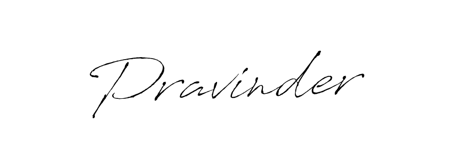 Pravinder stylish signature style. Best Handwritten Sign (Antro_Vectra) for my name. Handwritten Signature Collection Ideas for my name Pravinder. Pravinder signature style 6 images and pictures png