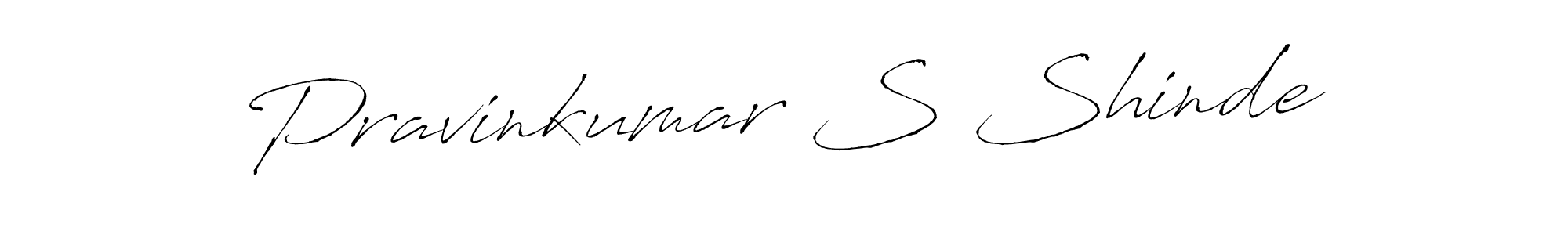 The best way (Antro_Vectra) to make a short signature is to pick only two or three words in your name. The name Pravinkumar S Shinde include a total of six letters. For converting this name. Pravinkumar S Shinde signature style 6 images and pictures png