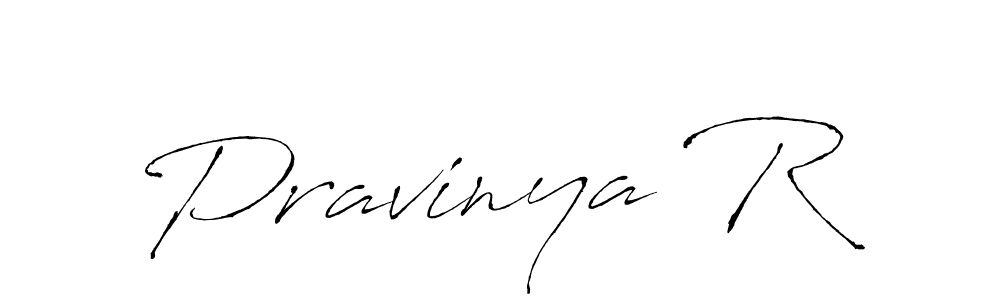 Use a signature maker to create a handwritten signature online. With this signature software, you can design (Antro_Vectra) your own signature for name Pravinya R. Pravinya R signature style 6 images and pictures png