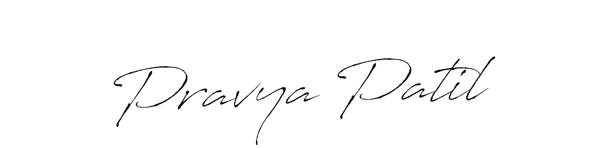 How to make Pravya Patil signature? Antro_Vectra is a professional autograph style. Create handwritten signature for Pravya Patil name. Pravya Patil signature style 6 images and pictures png