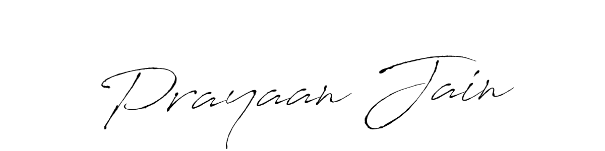 Prayaan Jain stylish signature style. Best Handwritten Sign (Antro_Vectra) for my name. Handwritten Signature Collection Ideas for my name Prayaan Jain. Prayaan Jain signature style 6 images and pictures png