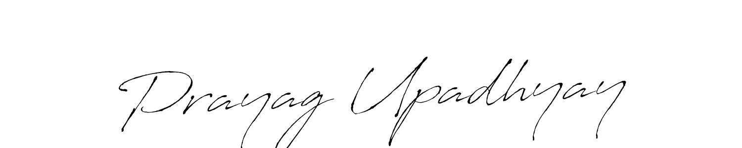 Design your own signature with our free online signature maker. With this signature software, you can create a handwritten (Antro_Vectra) signature for name Prayag Upadhyay. Prayag Upadhyay signature style 6 images and pictures png