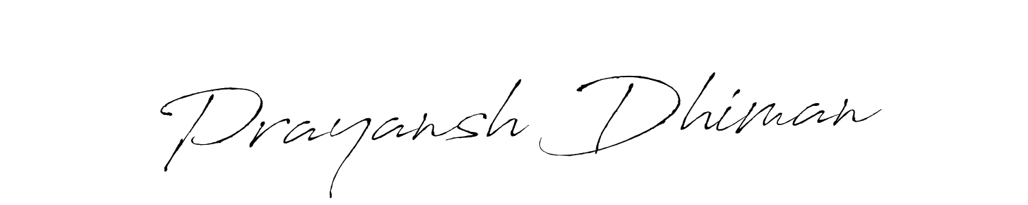 if you are searching for the best signature style for your name Prayansh Dhiman. so please give up your signature search. here we have designed multiple signature styles  using Antro_Vectra. Prayansh Dhiman signature style 6 images and pictures png
