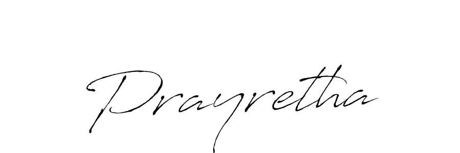 You can use this online signature creator to create a handwritten signature for the name Prayretha. This is the best online autograph maker. Prayretha signature style 6 images and pictures png