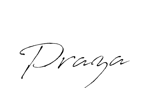 Make a beautiful signature design for name Praza. With this signature (Antro_Vectra) style, you can create a handwritten signature for free. Praza signature style 6 images and pictures png