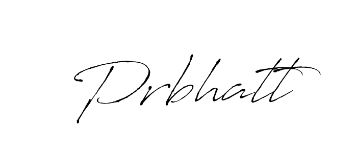 How to make Prbhatt name signature. Use Antro_Vectra style for creating short signs online. This is the latest handwritten sign. Prbhatt signature style 6 images and pictures png