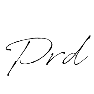 Design your own signature with our free online signature maker. With this signature software, you can create a handwritten (Antro_Vectra) signature for name Prd. Prd signature style 6 images and pictures png