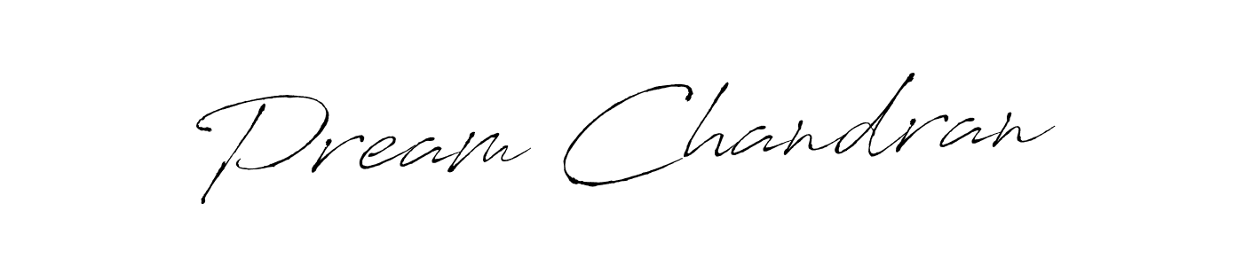 How to make Pream Chandran signature? Antro_Vectra is a professional autograph style. Create handwritten signature for Pream Chandran name. Pream Chandran signature style 6 images and pictures png