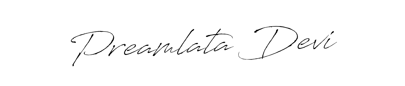 This is the best signature style for the Preamlata Devi name. Also you like these signature font (Antro_Vectra). Mix name signature. Preamlata Devi signature style 6 images and pictures png