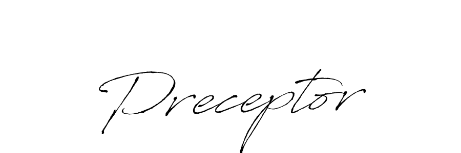 How to make Preceptor name signature. Use Antro_Vectra style for creating short signs online. This is the latest handwritten sign. Preceptor signature style 6 images and pictures png