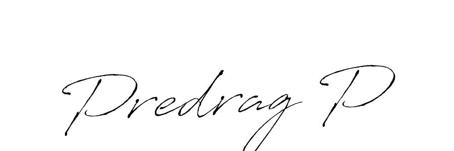 How to make Predrag P name signature. Use Antro_Vectra style for creating short signs online. This is the latest handwritten sign. Predrag P signature style 6 images and pictures png