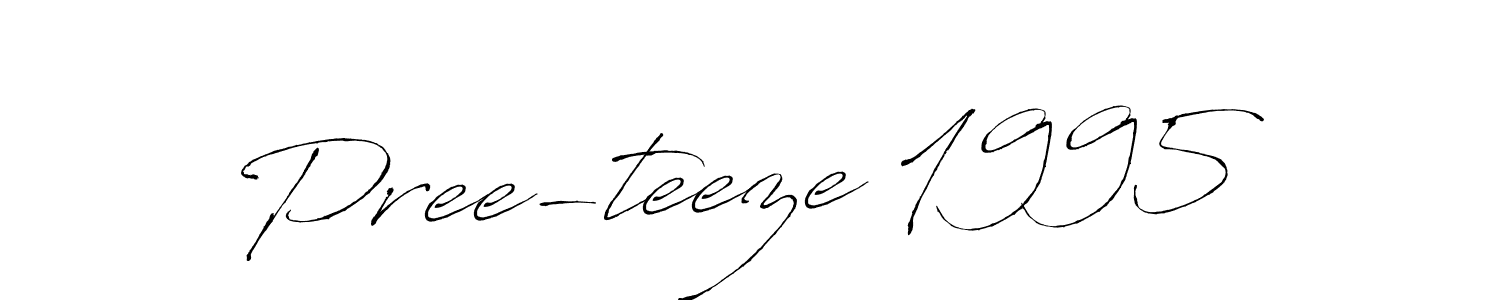 Make a beautiful signature design for name Pree-teeze 1995. With this signature (Antro_Vectra) style, you can create a handwritten signature for free. Pree-teeze 1995 signature style 6 images and pictures png