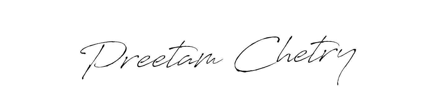 Also You can easily find your signature by using the search form. We will create Preetam Chetry name handwritten signature images for you free of cost using Antro_Vectra sign style. Preetam Chetry signature style 6 images and pictures png