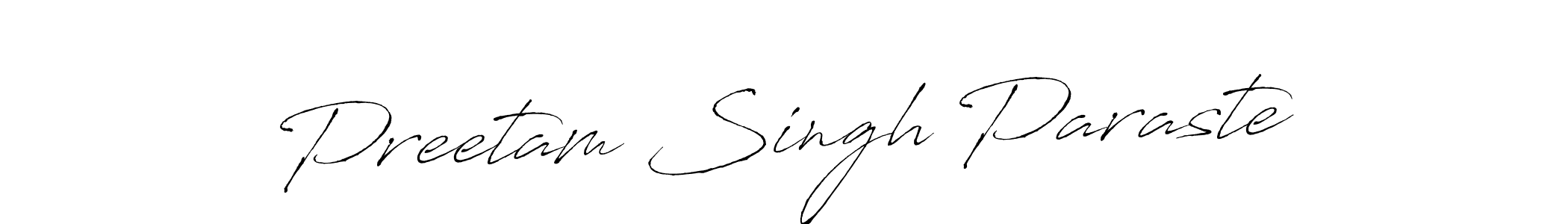 Make a beautiful signature design for name Preetam Singh Paraste. Use this online signature maker to create a handwritten signature for free. Preetam Singh Paraste signature style 6 images and pictures png