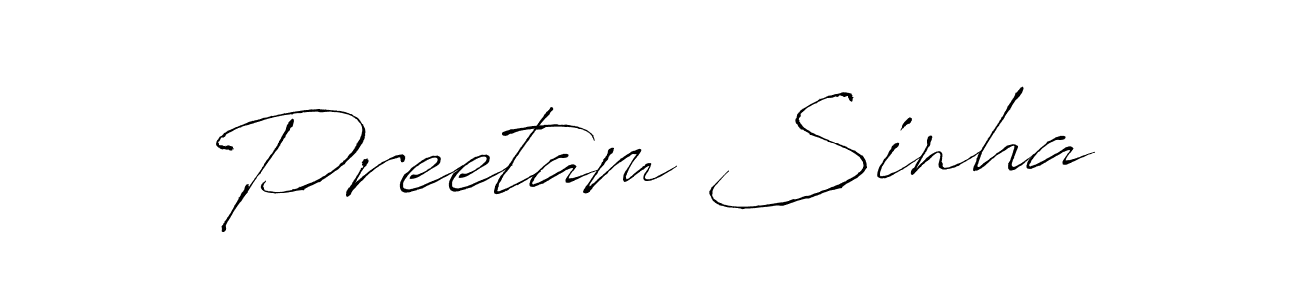 You should practise on your own different ways (Antro_Vectra) to write your name (Preetam Sinha) in signature. don't let someone else do it for you. Preetam Sinha signature style 6 images and pictures png