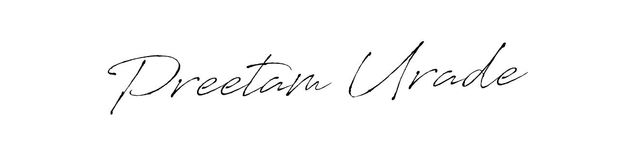 Make a beautiful signature design for name Preetam Urade. Use this online signature maker to create a handwritten signature for free. Preetam Urade signature style 6 images and pictures png