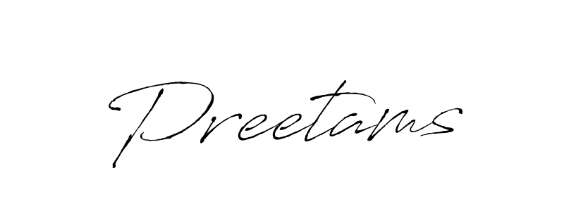 Antro_Vectra is a professional signature style that is perfect for those who want to add a touch of class to their signature. It is also a great choice for those who want to make their signature more unique. Get Preetams name to fancy signature for free. Preetams signature style 6 images and pictures png