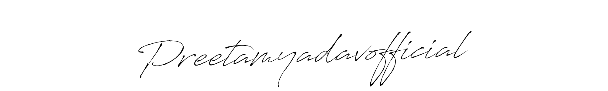 It looks lik you need a new signature style for name Preetamyadavofficial. Design unique handwritten (Antro_Vectra) signature with our free signature maker in just a few clicks. Preetamyadavofficial signature style 6 images and pictures png