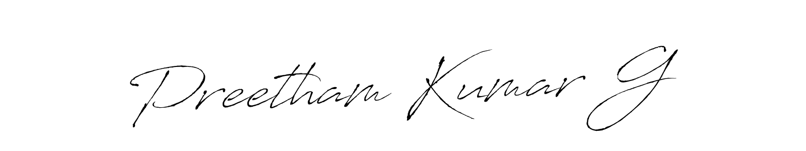 Make a beautiful signature design for name Preetham Kumar G. Use this online signature maker to create a handwritten signature for free. Preetham Kumar G signature style 6 images and pictures png