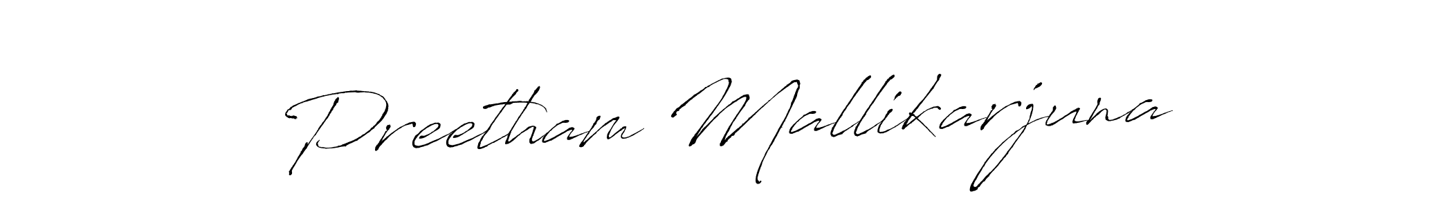 How to make Preetham Mallikarjuna signature? Antro_Vectra is a professional autograph style. Create handwritten signature for Preetham Mallikarjuna name. Preetham Mallikarjuna signature style 6 images and pictures png