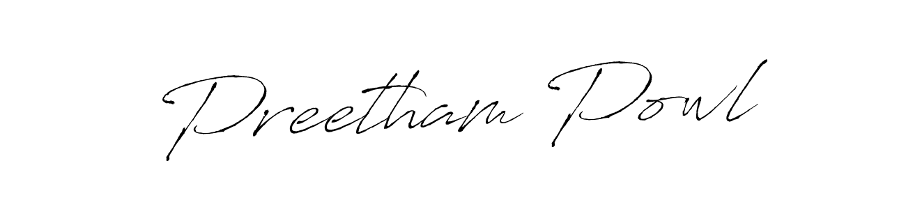 How to make Preetham Powl signature? Antro_Vectra is a professional autograph style. Create handwritten signature for Preetham Powl name. Preetham Powl signature style 6 images and pictures png