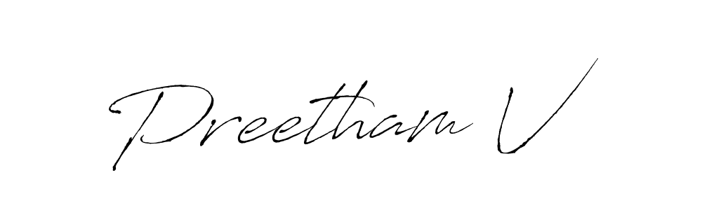 This is the best signature style for the Preetham V name. Also you like these signature font (Antro_Vectra). Mix name signature. Preetham V signature style 6 images and pictures png