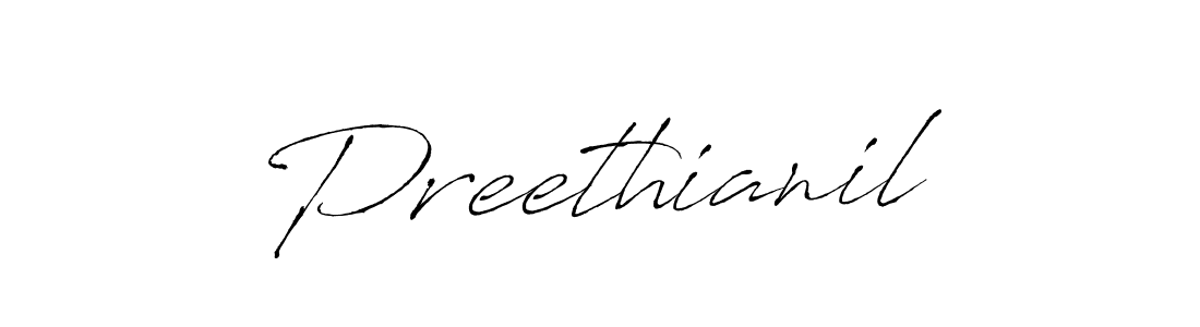 How to Draw Preethianil signature style? Antro_Vectra is a latest design signature styles for name Preethianil. Preethianil signature style 6 images and pictures png