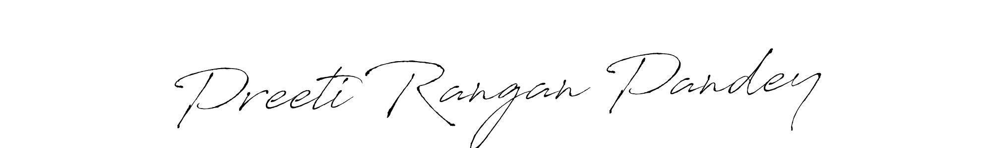 Design your own signature with our free online signature maker. With this signature software, you can create a handwritten (Antro_Vectra) signature for name Preeti Rangan Pandey. Preeti Rangan Pandey signature style 6 images and pictures png