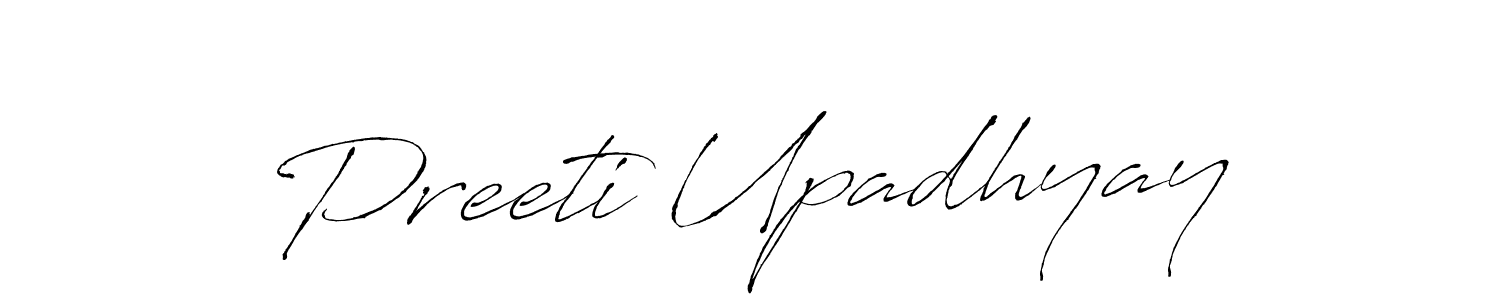 It looks lik you need a new signature style for name Preeti Upadhyay. Design unique handwritten (Antro_Vectra) signature with our free signature maker in just a few clicks. Preeti Upadhyay signature style 6 images and pictures png