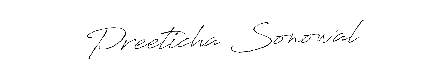 You can use this online signature creator to create a handwritten signature for the name Preeticha Sonowal. This is the best online autograph maker. Preeticha Sonowal signature style 6 images and pictures png