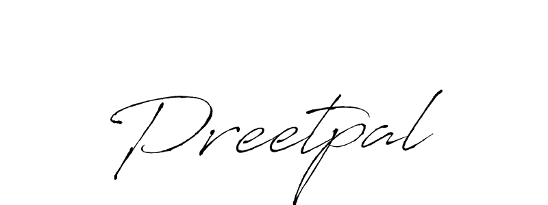 Make a beautiful signature design for name Preetpal. With this signature (Antro_Vectra) style, you can create a handwritten signature for free. Preetpal signature style 6 images and pictures png