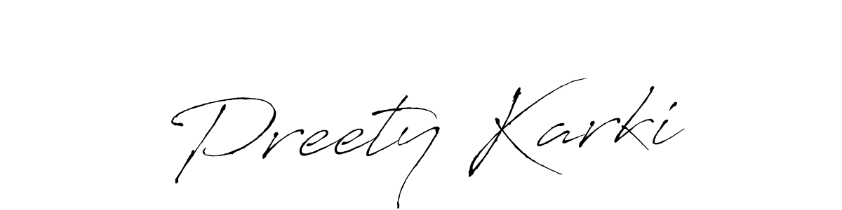 Best and Professional Signature Style for Preety Karki. Antro_Vectra Best Signature Style Collection. Preety Karki signature style 6 images and pictures png