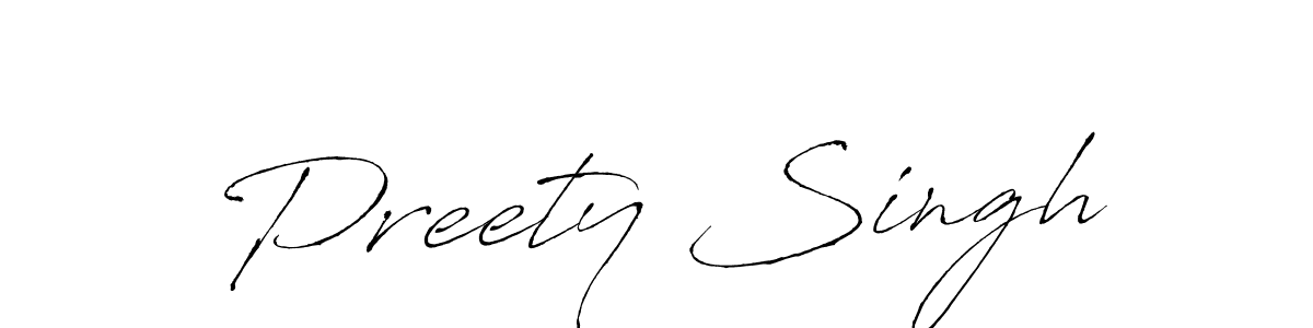 It looks lik you need a new signature style for name Preety Singh. Design unique handwritten (Antro_Vectra) signature with our free signature maker in just a few clicks. Preety Singh signature style 6 images and pictures png