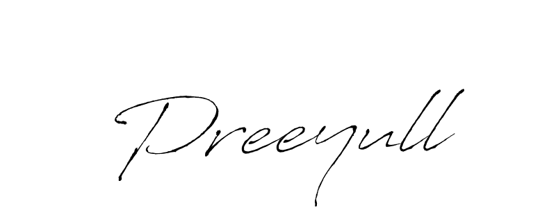 The best way (Antro_Vectra) to make a short signature is to pick only two or three words in your name. The name Preeyull include a total of six letters. For converting this name. Preeyull signature style 6 images and pictures png